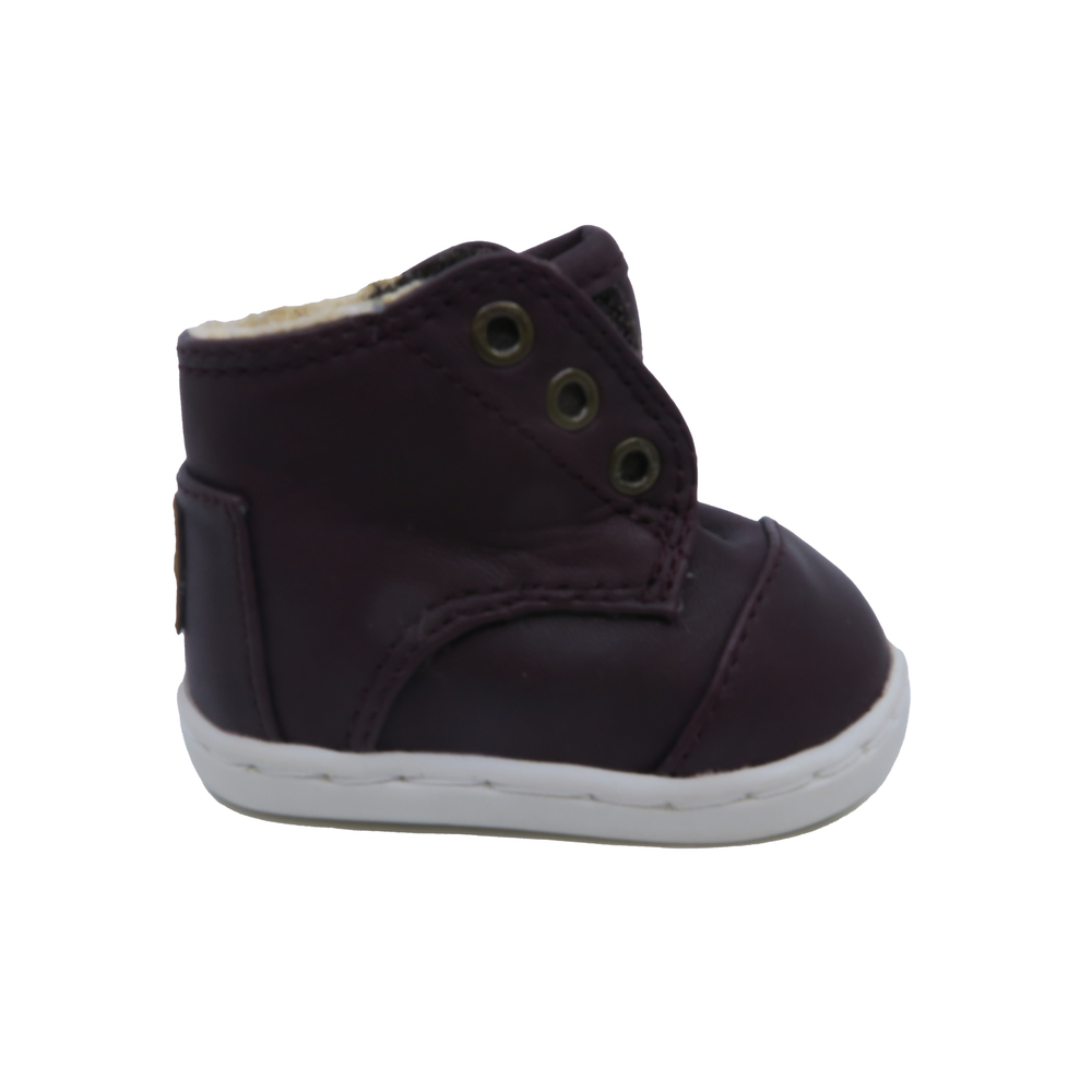 Toms Boys Maroon Shoes size: 2 Infant